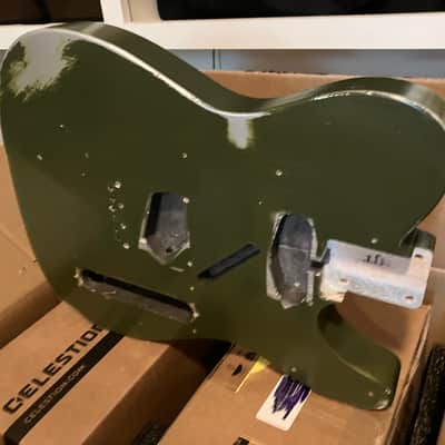 MJT Telecaster VTT Nitro Alder Body image 4