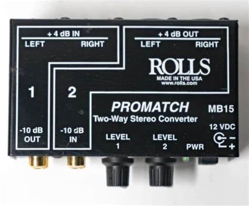 Rolls MB15b ProMatch Two-Way Stereo Converter image 1