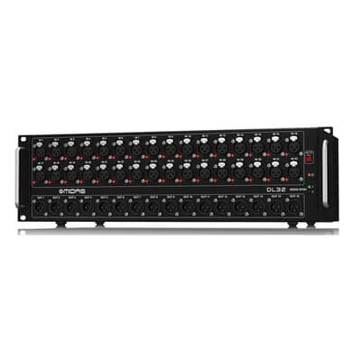 Midas DL32 32-Input/16-Output Stage Box with 32 Midas Mic Preamplifiers, Bundle with 4x 25' XLR Microphone Cable image 2