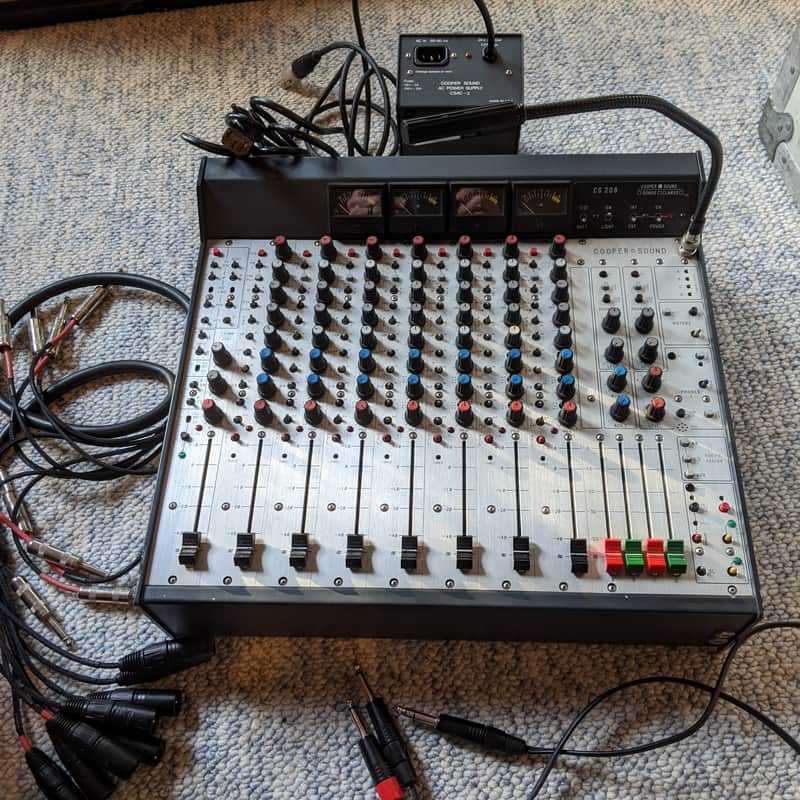 Cooper Sound Systems CS 208 w/ Stereo Input Module and Extras image 1