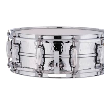 Ludwig *Pre-Order* 5x14" Aluminum Hammered Chrome Snare Drum Imperial Lugs LM400K Special Order Authorized Dealer image 3