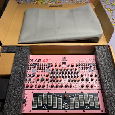 Elta Music Solar 42F Ambient Machine Drone Synthesizer (Pink) image 2