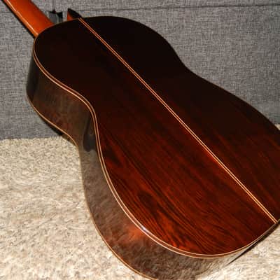 OSAMU NAKADE FC30 1994 - FELIPE CONDE CLASS FLAMENCO CONCERT GUITAR - CEDAR/BRAZILIAN ROSEWOOD image 8