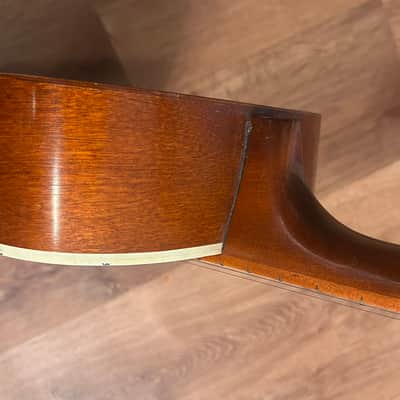Harmony H-6128 1970s - Natural (Strung Lefty) image 5