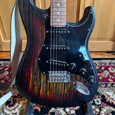 Fender Limited Edition American Sandblasted Stratocaster 2016 - Sandblasted 3-Tone Sunburst image 3