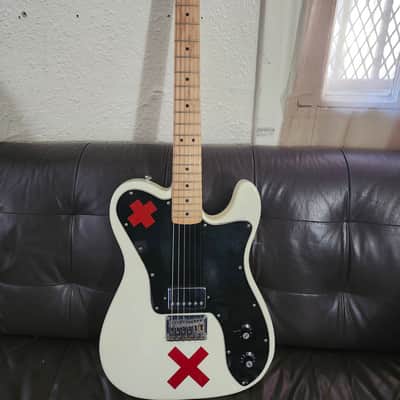 Squier Deryck Whibley Signature Telecaster 2007 - 2016 - Olympic White - Sum 41 image 1