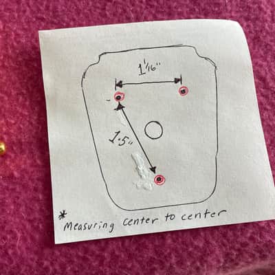 vintage 1976 ibanez tailpiece for archtop jazz guitar 1977 es-175 L5 byrdland Johnny smith gibson 1974 image 3