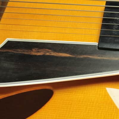 W.E. Moll  19" Custom Express  2007  Natural Flame Maple Back and Sides image 11