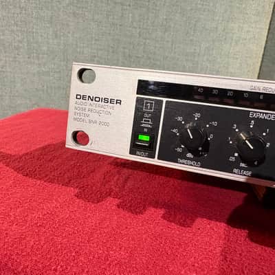 Behringer Denoiser SNR2000 2-Channel Audio Interactive Noise Reduction System 2000s - Black / Silver image 5