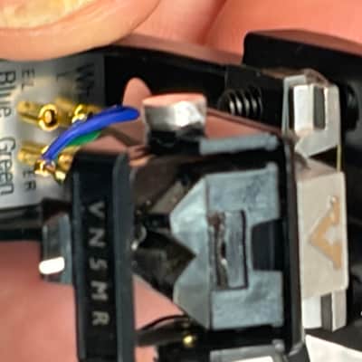 Shure V15 Shure V15mkV 1982-1983 - Shure V15 Type V (V) MM Cartridge + JICO SAS/B (Boron) Stylus + Technics 8g Headshell | Plug & Play (52mm) image 5