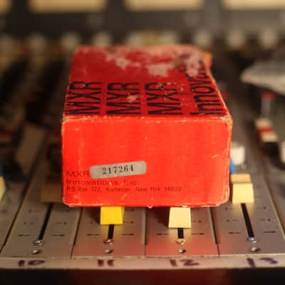 MXR MX-102 Block Dyna Comp 1975 - 1984 - Red image 12