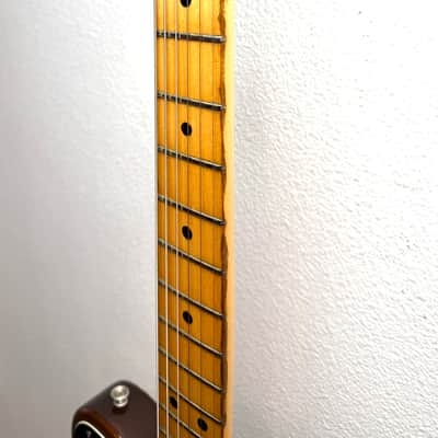 Fender Telecaster Deluxe w/ RARE Factory Tremolo 1973-1974 - Mocha Brown image 14