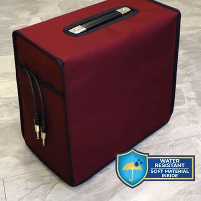 Combo Amp Cover SUPRO dual tone 1624 T reissue Burgundy dust cover nylon Water resistant image 1
