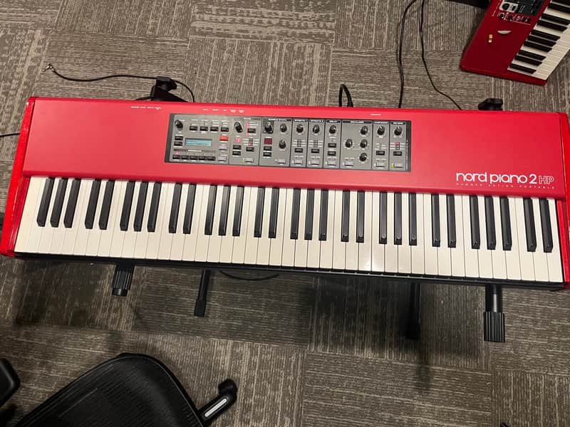 Nord Piano 2 HP73 Hammer Action Portable 73-Key Digital Piano 2012 - 2016 - Red image 1