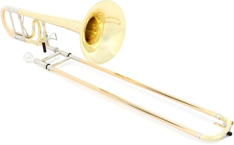 S.E. Shires Joseph Alessi Q Series Artist Model Tenor Trombone - Clear Lacquer image 1