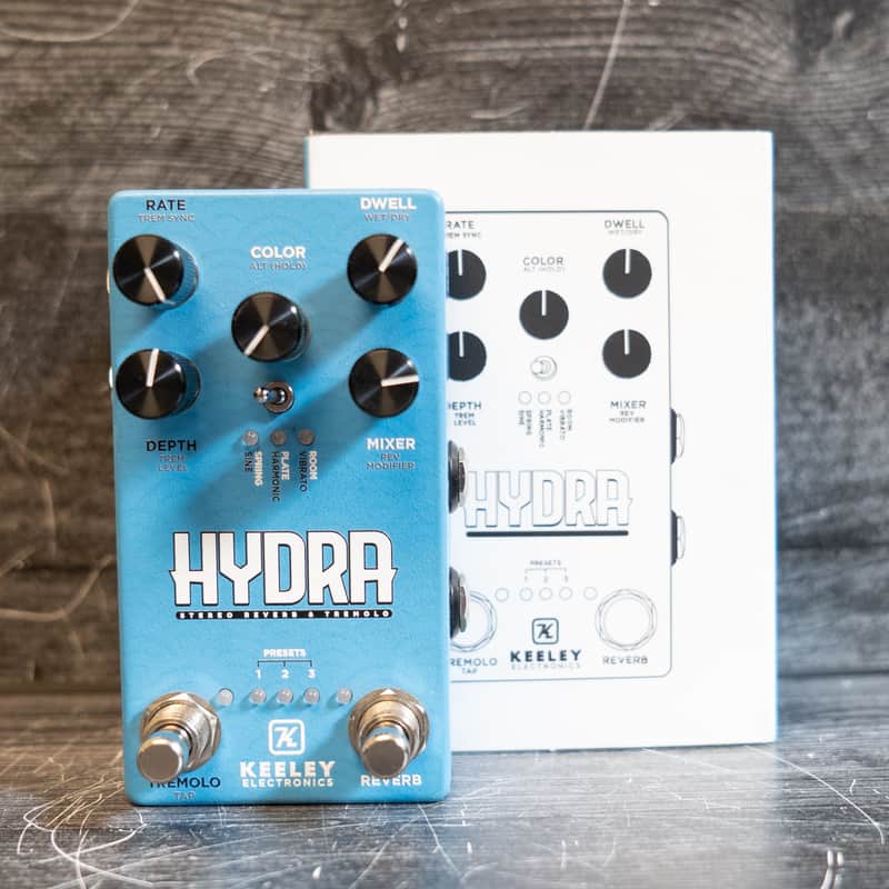 Keeley Hydra Stereo Reverb & Tremolo