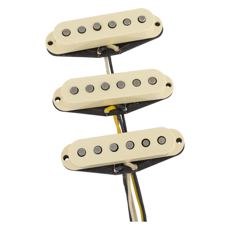 Fender Custom Shop Dual Mag II Stratocaster Pickup Set - Aged White image 1