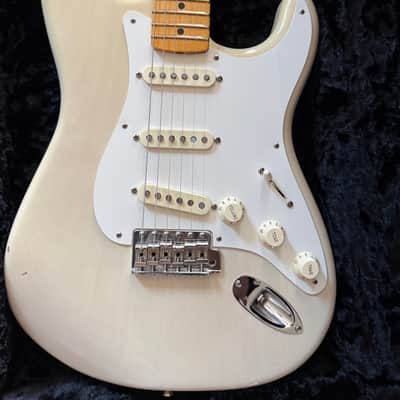 Fender Eric Johnson Stratocaster with Maple Fretboard 2005 - Present - White Blonde image 1