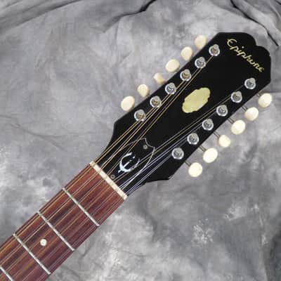 1968 Epiphone FT-112 Bard Natural 12 String Acoustic Guitar ~ Gibson Made like B-45-12 image 15