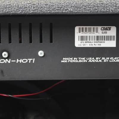 Crate GLX50 Combo Amp (Used) image 12