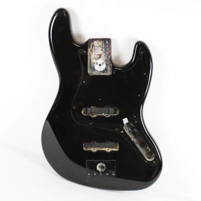 1981-1982 Vintage Fender Jazz Bass BLACK Body USA 1980s