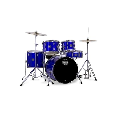 Mapex Comet 5-Piece Drum Set 18" Bass Drum, Indigo Blue image 1