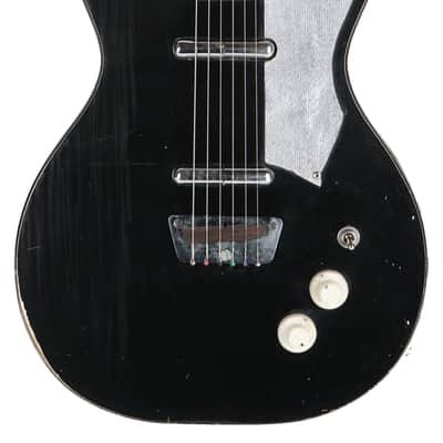 1958 Silvertone U2 Black w/ Silver Sparkle Binding image 2