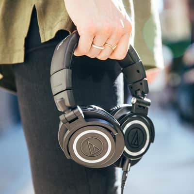 Audio Technica ATHM50X Professional Monitor Headphones image 5
