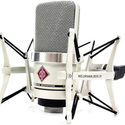 Neumann TLM 102 Large Diaphragm Cardioid Condenser Microphone Studio set image 3