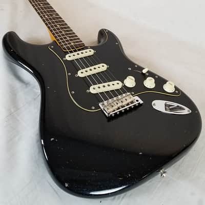 Fender Custom Shop 1963 Stratocaster® Journeyman Relic® with Closet Classic Hardware, Rosewood Fingerboard, Black Sparkle image 6