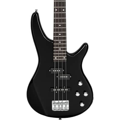 Glarry GIB 4 String Full Size Electric Bass Guitar SS pickups and Amp Kit - Black image 13