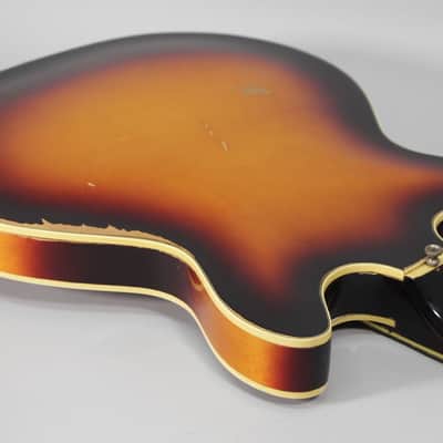 1966 Guild Starfire IV Sunburst Finish Vintage Electric Guitar w/OHSC image 15