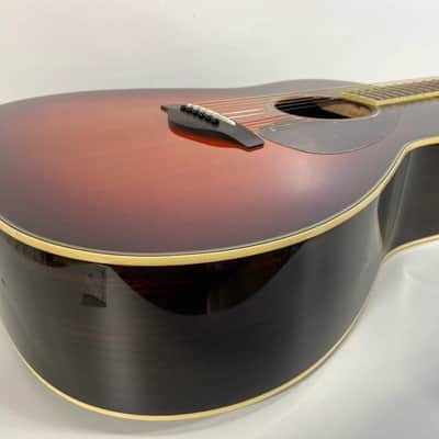 Yamaha FG730S Folk Solid Top Acoustic Guitar 2010s - Tobacco Brown Sunburst image 3