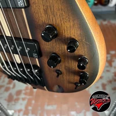 Ibanez Sr1356 B Premium Bass Dual Mocha Burst Flat image 5