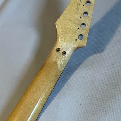1991 Japan Ibanez RG560 Wizard 24 Fret Guitar Neck Floyd Ready (Repaired) Violet Pearl image 16