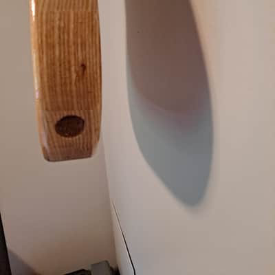 Unbranded Tele style body, Tung oil finish, Solid Ash, chambered body image 4