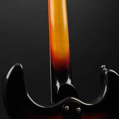 1990s Mosrite Super Custom '65 'The Ventures' Model Sunburst image 8
