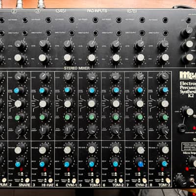 M&A ( Ultimate Percussion ) Electronic Percussion Synthesizer K2 1984 - Black image 1