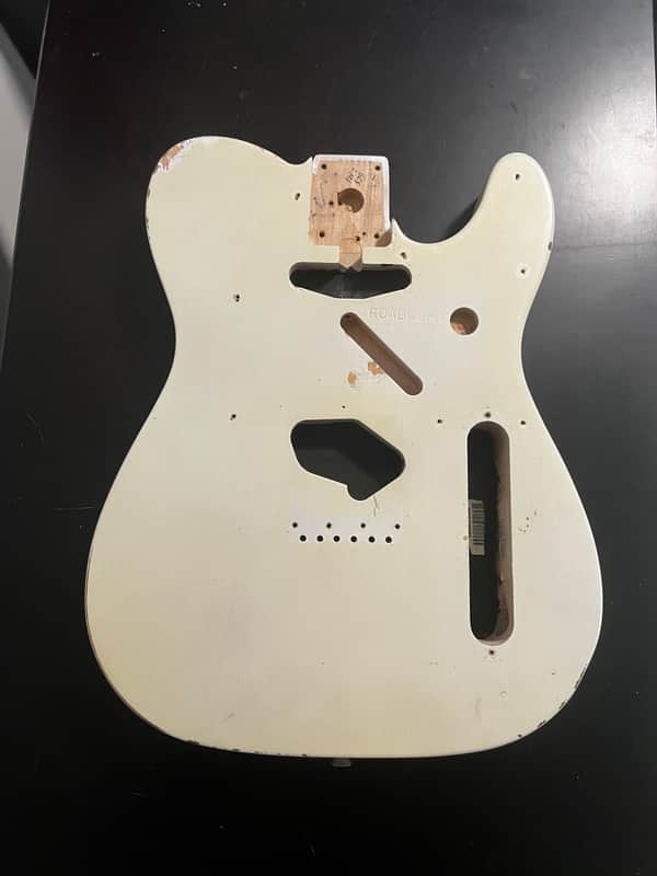 Fender Fender Road Worn 50's Telecaster SS Alder Body - White Blonde image 1