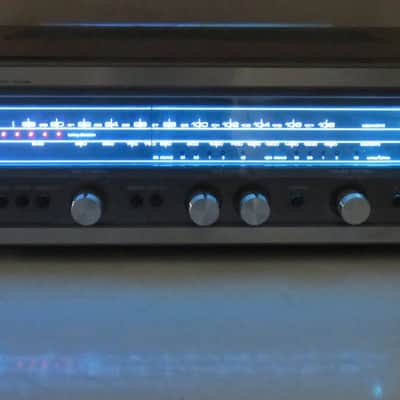 LUXMAN R-3045 RECEIVER WORKS PERFECT SERVICED FULLY RECAPPED + LED's image 3