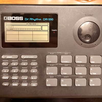Boss DR-550 Dr. Rhythm 1989-1991 - Black