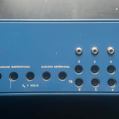 Geithain 6-channel Mic-Pre/line Mixer from 1969! image 4