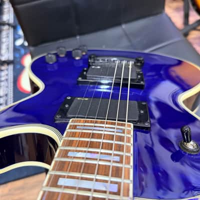 🔥2019🔥 Epiphone Les Paul Prophecy Custom Plus EX~ Midnight Sapphire~ EMG P’Ups image 19
