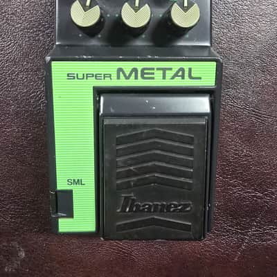Vintage Ibanez Super Metal SML Guitar Pedal (Tested) - Early Serial 005071 MIJ image 2