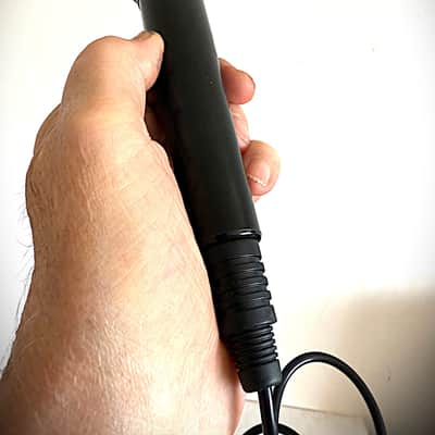 COBY DM-P22 Dynamic Microphone, works w/strong, clear audio, 6' cable-1/4" plug image 5