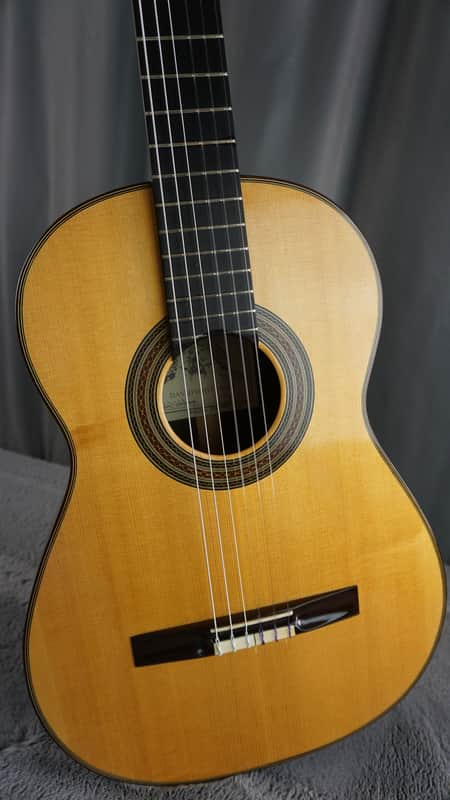 David Whiteman No. 59 1990 - Natural Handmade Classical Guitar image 1