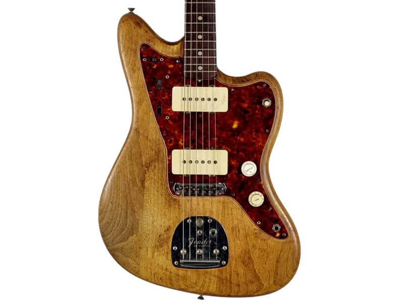 1962 Fender Jazzmaster - Natural Refin with 1971 Stratocaster Neck image 1