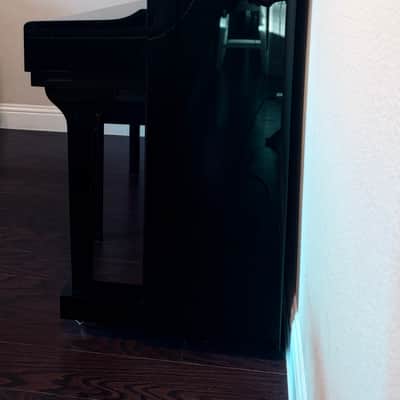 Pearl River UP115M5 Upright Piano 2014 - Ebony image 3