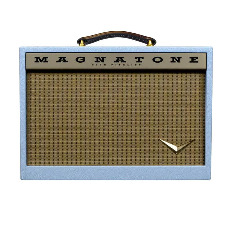 Magnatone Starlite 1x8 Combo w/ Reverb - Custom Color Carolina Blue image 1