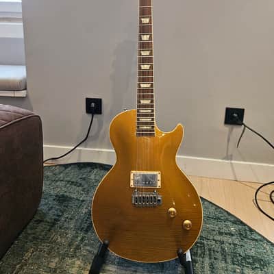 Gibson Custom Shop Joe Perry Signature "Gold Rush" Les Paul Axcess (Signed #11, Aged) 2019 - Present - Aged Antique Gold image 1
